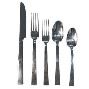 5pc Vintage Oneida Chef's Table 18/10 Stainless Steel Replacement Flatware Set